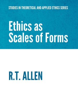 cover image of Ethics as Scales of Forms